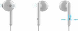 Słuchawki Huawei Huawei Earphones AM115 douszne słuchawki minijack 3,5 mm mikrofon + pilot biały 4