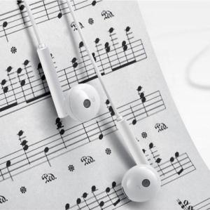 Słuchawki Huawei Huawei Earphones AM115 douszne słuchawki minijack 3,5 mm mikrofon + pilot biały 6