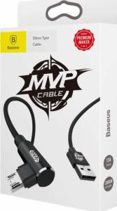 Kabel USB Baseus Baseus MVP Elbow Type dwustronny kątowy kabel przewód z bocznym wtykiem micro USB 2m 1.5A czarny (CAMMVP-B01) 9