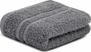 Konsimo Ręcznik 30x50 szary 100% bawełna MANTEL 1