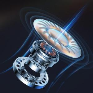 Słuchawki Joyroom Joyroom dokanałowe słuchawki USB Typ C z pilotem i mikrofonem czarny (JR-EC04 Black) 2