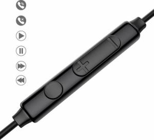 Słuchawki Joyroom Joyroom dokanałowe słuchawki USB Typ C z pilotem i mikrofonem czarny (JR-EC04 Black) 7