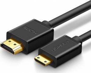 Kabel Ugreen HDMI Mini - HDMI 1.5m czarny (6957303891672) 1