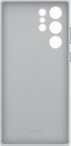 Samsung Samsung Leather Cover skórzane etui pokrowiec ze skóry naturalnej Samsung Galaxy S22 Ultra jasnoszary (EF-VS908LJEGWW) 5
