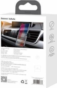 Baseus Baseus samochodowy uchwyt na telefon do kratki nawiewu czarny (SUGP-01) 19