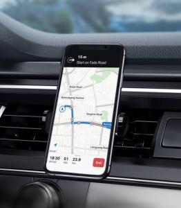 Baseus Baseus samochodowy uchwyt na telefon do kratki nawiewu czarny (SUGP-01) 6