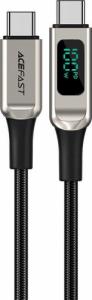 Kabel USB Acefast USB-C - USB-C 2 m Srebrny (6974316281061) 1