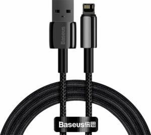 Kabel USB Baseus USB-A - Lightning 2 m Czarny (BSU2076BLK) 1