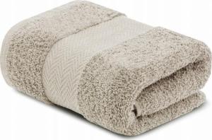 Konsimo Ręcznik 50x90 kremowy 100% bawełna LENTE 1