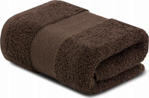 Konsimo Ręcznik 50x90 brązowy 100% bawełna LENTE 1