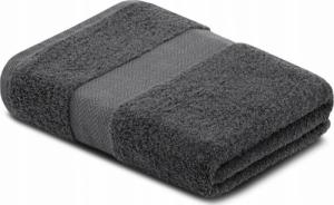 Konsimo Ręcznik 70x130 szary 100% bawełna LENTE 1