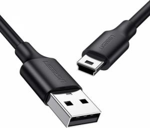 Kabel USB Ugreen USB-A - miniUSB 1.5 m Czarny (6957303813858) 1