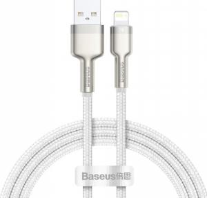 Kabel USB Baseus USB-A - Lightning 1 m Biały (6953156202252) 1