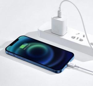 Kabel USB Baseus USB-C - Lightning 1 m Biały (6953156205314) 8