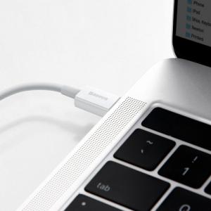 Kabel USB Baseus USB-C - Lightning 1 m Biały (6953156205314) 9