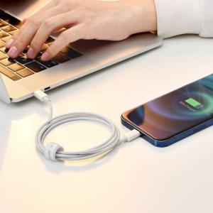 Kabel USB Baseus USB-C - Lightning 1 m Biały (6953156205314) 10