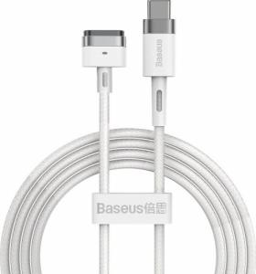 Kabel USB Baseus USB-C - Magnetyczne 2 m Biały (6953156206632) 1