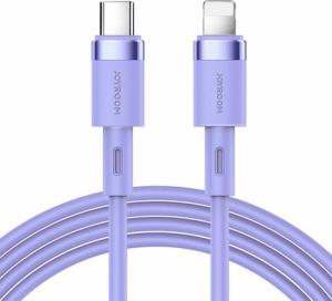 Kabel USB Joyroom USB-C - Lightning 1.2 m Fioletowy (6941237130662) 1