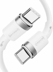 Kabel USB Joyroom USB-C - USB-C 1.2 m Biały (6941237130709) 1