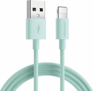 Kabel USB Joyroom USB-A - Lightning 1 m Zielony (6941237170392) 1