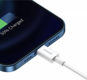 Baseus Baseus Superior kabel USB - Lightning 2,4A 0,25 m Biały (CALYS-02) 12