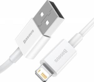 Baseus Baseus Superior kabel USB - Lightning 2,4A 0,25 m Biały (CALYS-02) 10