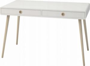Biurko Konsimo Softline Białe 130.1 cm x 69.8 cm 1