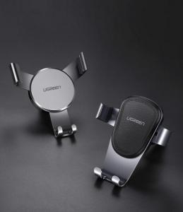 Ugreen Ugreen samochodowy uchwyt grawitacyjny na nawiew kratkę wentylacyjną srebrny (40907) 2