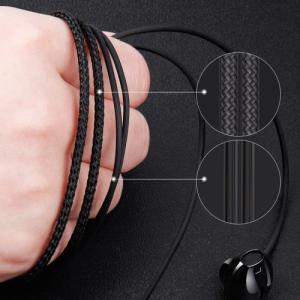 Słuchawki Baseus Baseus Encok H06 douszne słuchawki zestaw słuchawkowy z pilotem czerwony (NGH06-09) 8