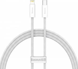 Kabel USB Baseus USB-C - Lightning 1 m Biały (6932172601881) 1