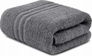 Konsimo Ręcznik 50x90 szary 100% bawełna MANTEL 1