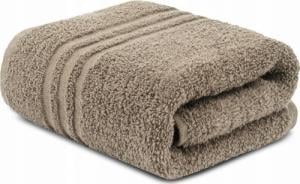 Konsimo Ręcznik 50x90 ciemny beż 100% bawełna MANTEL 1