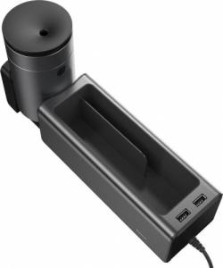 Baseus Baseus samochodowy organizer uchwyt na kubek HUB 2x USB do ładowania czarny (CRCWH-A01) 12