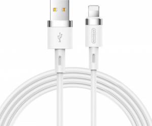 Kabel USB Joyroom USB-A - Lightning 1.2 m Biały (JYR038WHT) 1