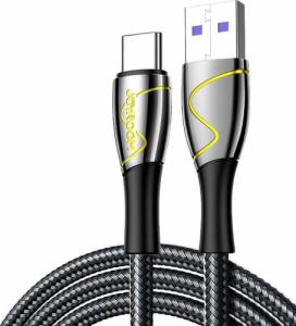 Kabel USB Joyroom USB-A - USB-C 1.2 m Czarny (6941237151056) 1