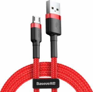 Kabel USB Baseus USB-A - microUSB 2 m Czerwony (6953156280359) 1