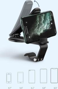 Baseus Baseus Big Mouth Pro uchwyt samochodowy klamra na deskę rozdzielczą czarny (SUDZ-A01) 4