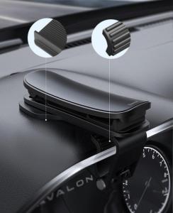 Baseus Baseus Big Mouth Pro uchwyt samochodowy klamra na deskę rozdzielczą czarny (SUDZ-A01) 5