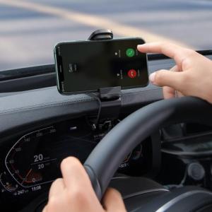 Baseus Baseus Big Mouth Pro uchwyt samochodowy klamra na deskę rozdzielczą czarny (SUDZ-A01) 9