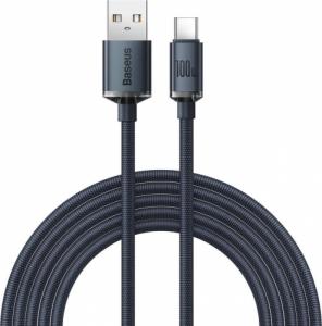 Kabel USB Baseus USB-A - USB-C 2 m Czarny (6932172602833) 1