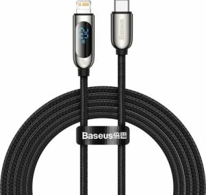 Kabel USB Baseus USB-C - Lightning 2 m Czarny (6953156208650) 1