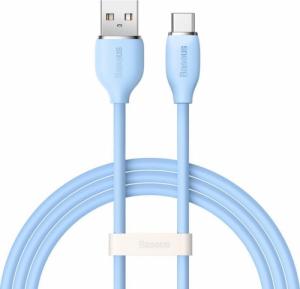 Kabel USB Baseus USB-A - USB-C 1.2 m Niebieski (6932172603861) 1