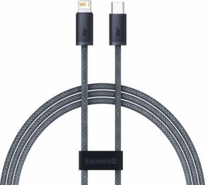 Kabel USB Baseus USB-C - Lightning 1 m Szary (6932172605834) 1