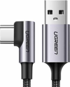 Kabel USB Ugreen USB-A - USB-C 1 m Szary (6957303859412) 1