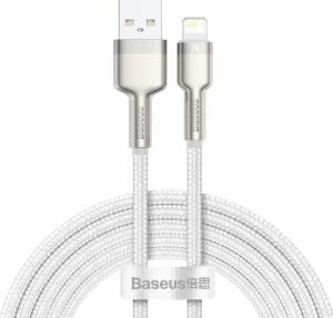 Kabel USB Baseus USB-A - Lightning 2 m Biały (6953156202290) 1