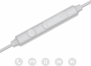 Słuchawki Joyroom Joyroom douszne słuchawki USB Typ C z pilotem i mikrofonem czarny (JR-EC03 Black) 3