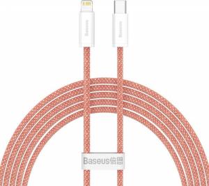 Kabel USB Baseus USB-C - Lightning 2 m Pomarańczowy (6932172601966) 1