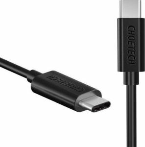 Kabel USB Choetech USB-C - USB-C 1 m Czarny (6971824971507) 1