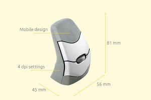 Mysz BakkerElkhuizen DXT (BNEDXTW) 8