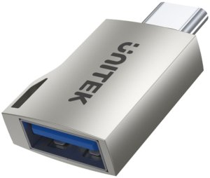 Adapter USB Unitek A1025GNI USB-A - USB-C Srebrny  (A1025GNI) 2